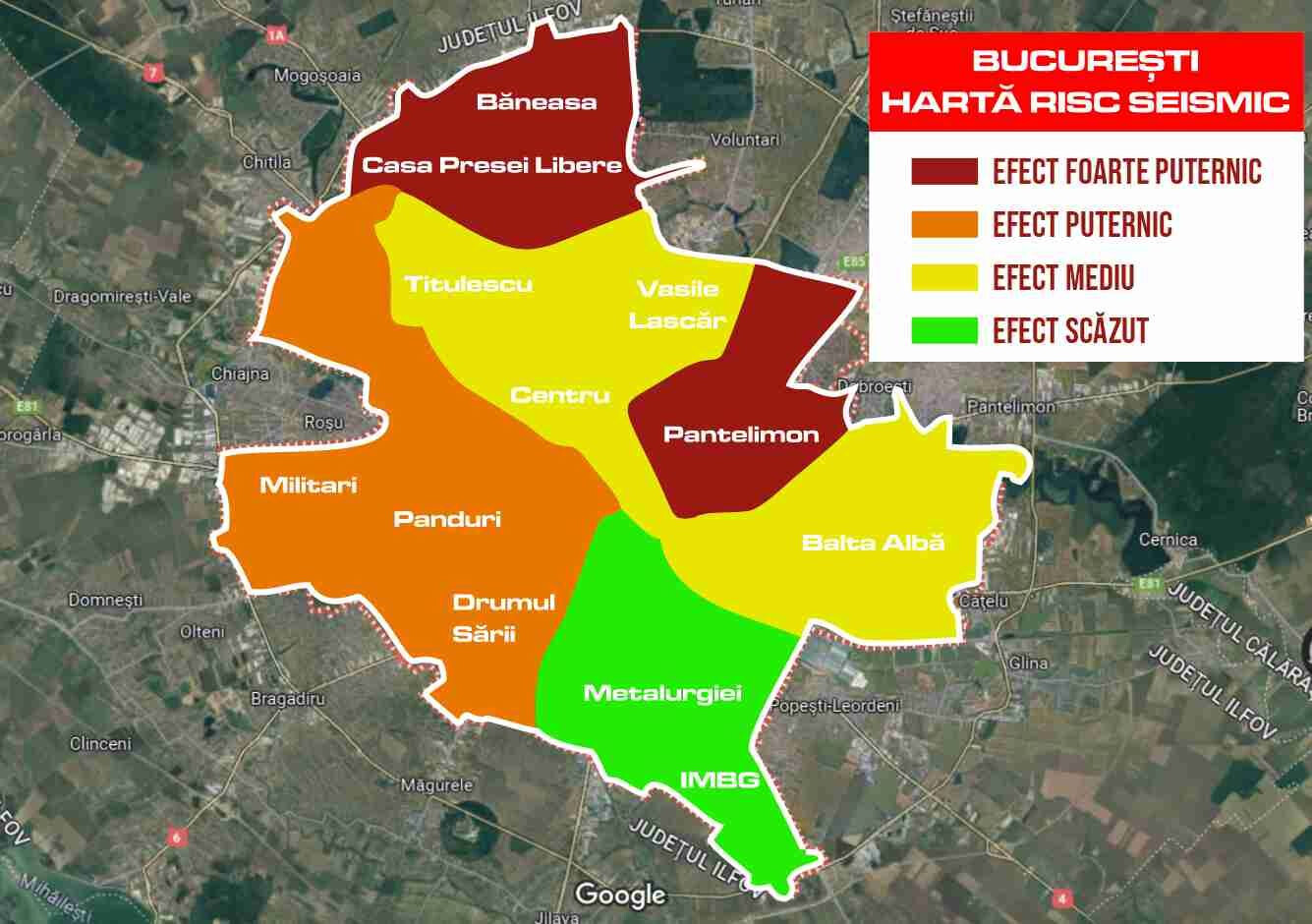 Bucuresti - RISC SEISMIC